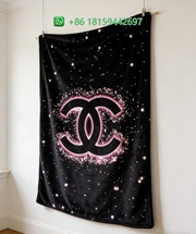Chanel Throw Blankets